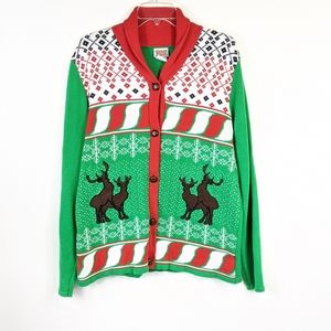 Spencer's humping reindeer ugly Christmas sweater